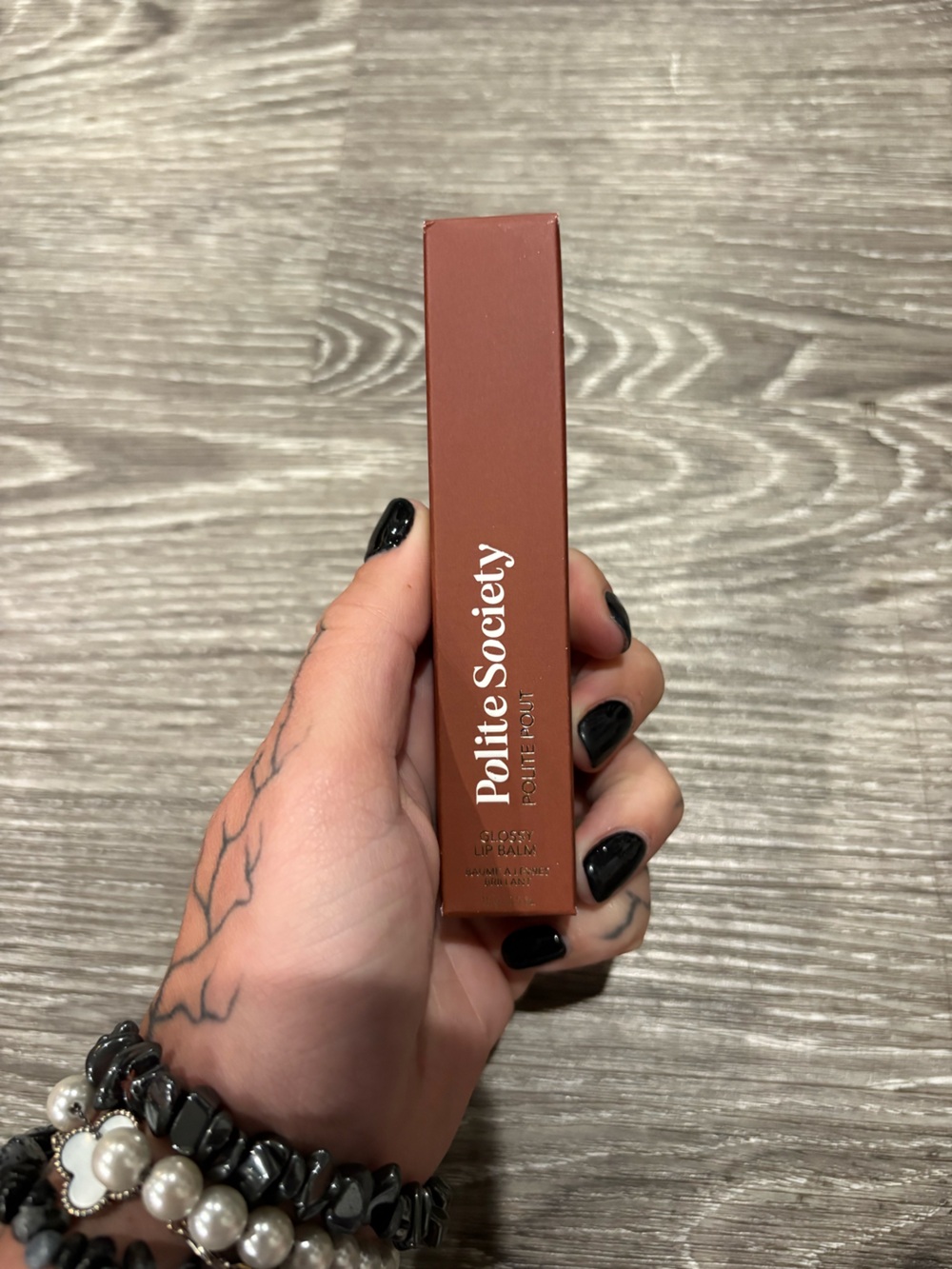 Polite Society Polite Pout Lip Gloss - Warm Brown Shade